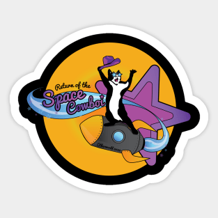 Return of the Space Cowboi! Sticker